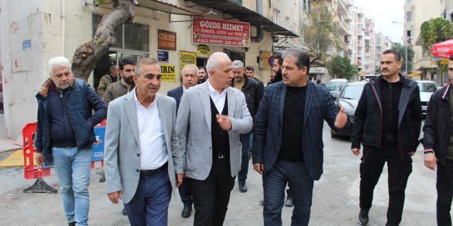Akdeniz Belediye Başkanı Gültak’tan Başkan Sarı’ya ziyaret